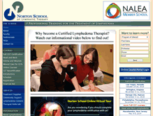 Tablet Screenshot of nortonschool.com